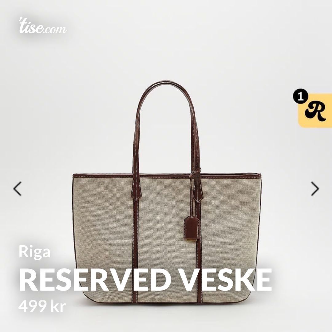 Reserved veske