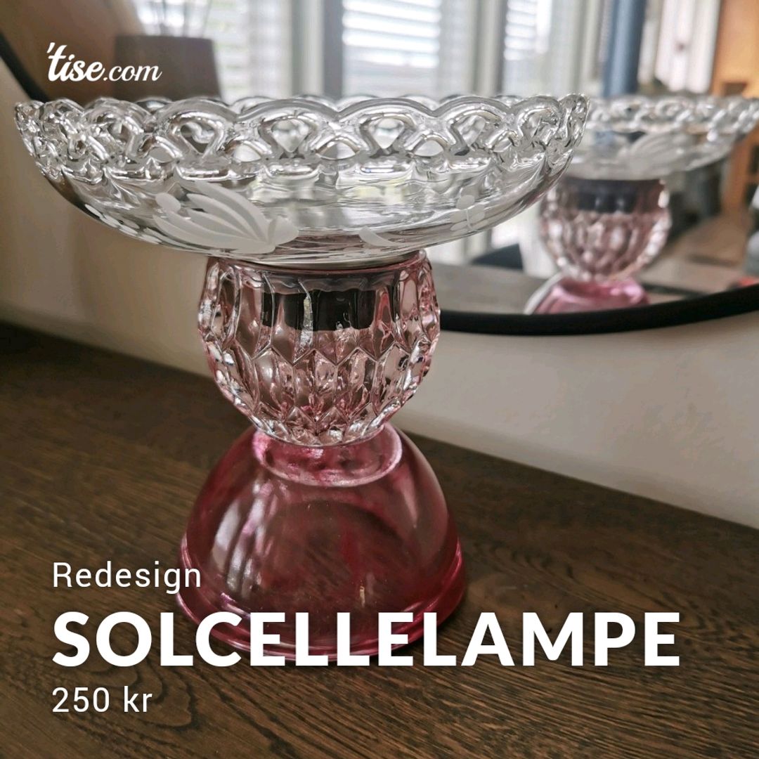 Solcellelampe