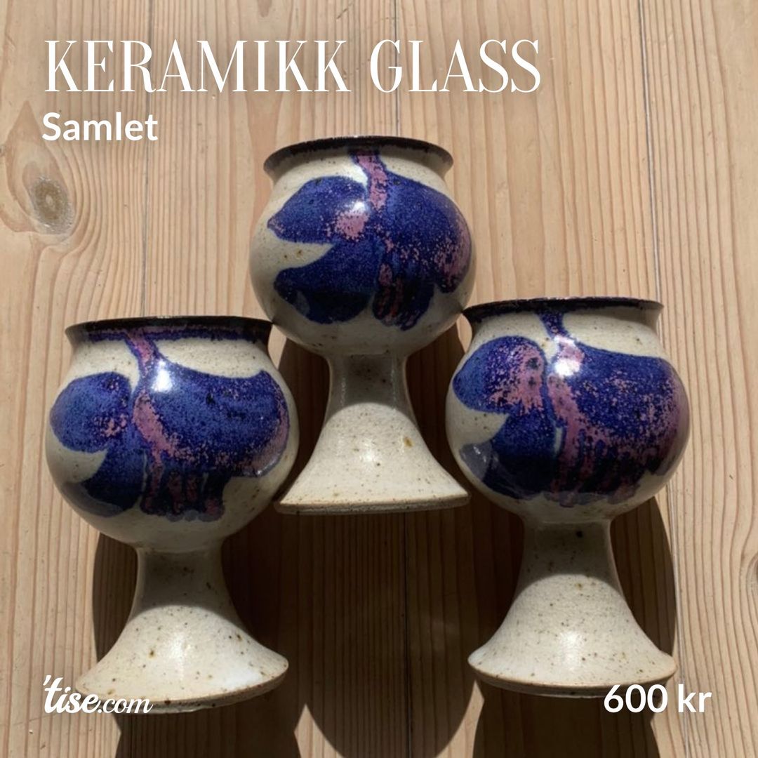 Keramikk glass