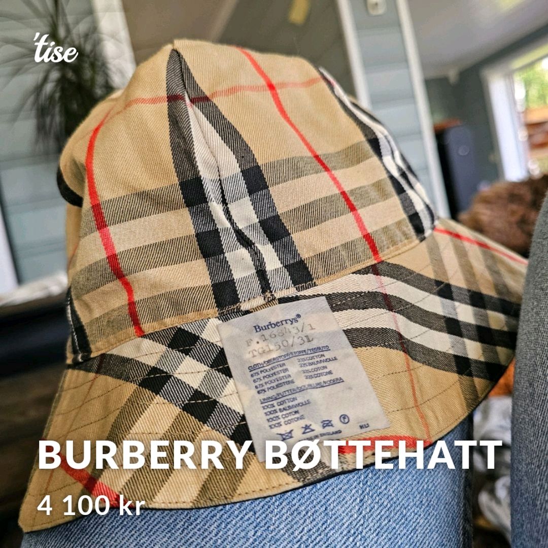 Burberry Bøttehatt