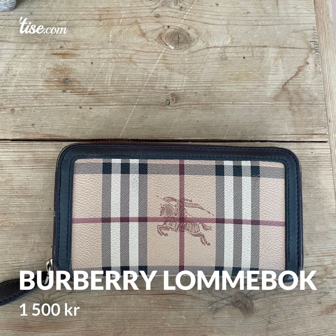 Burberry lommebok