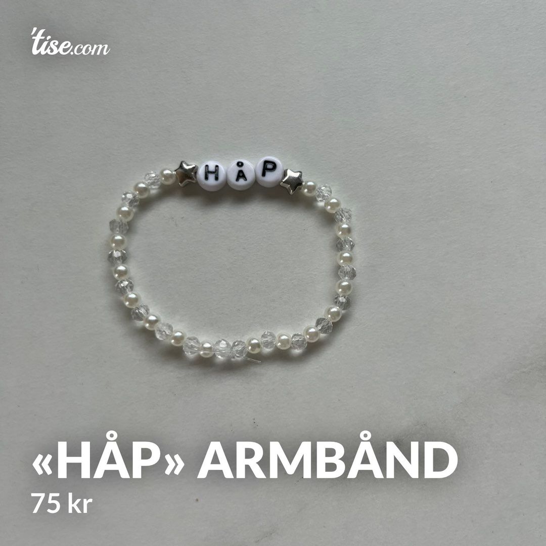 «Håp» armbånd