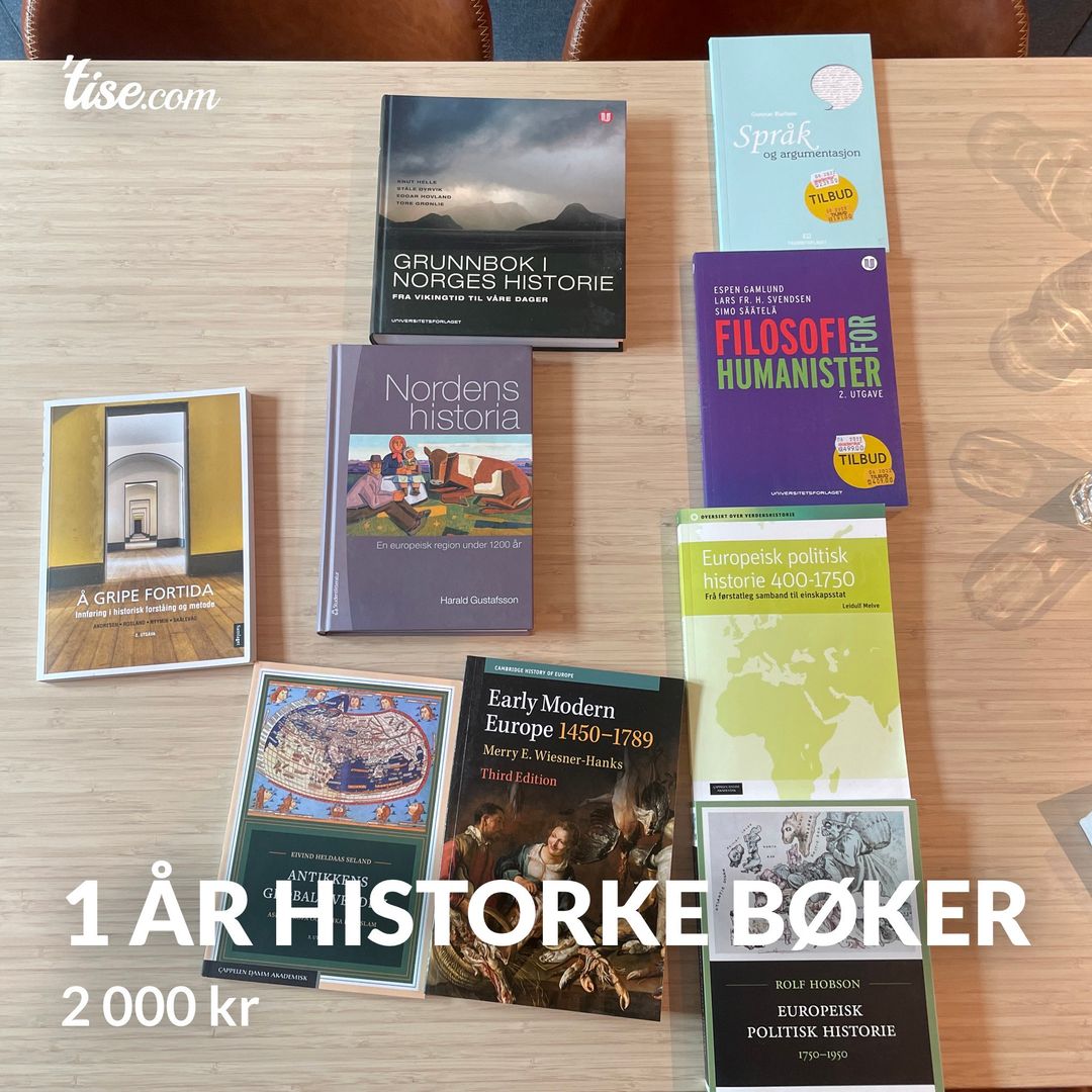 1 år Historke bøker