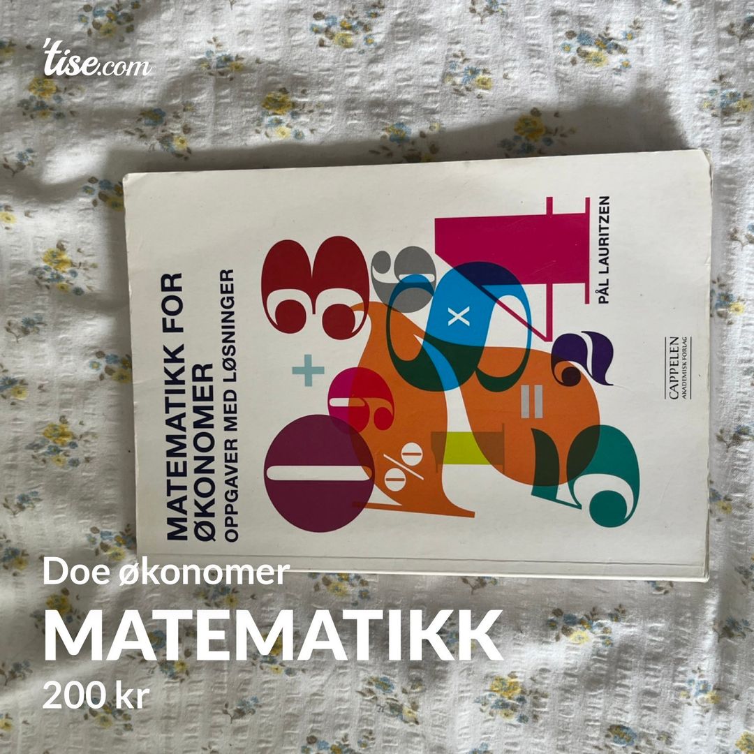 Matematikk