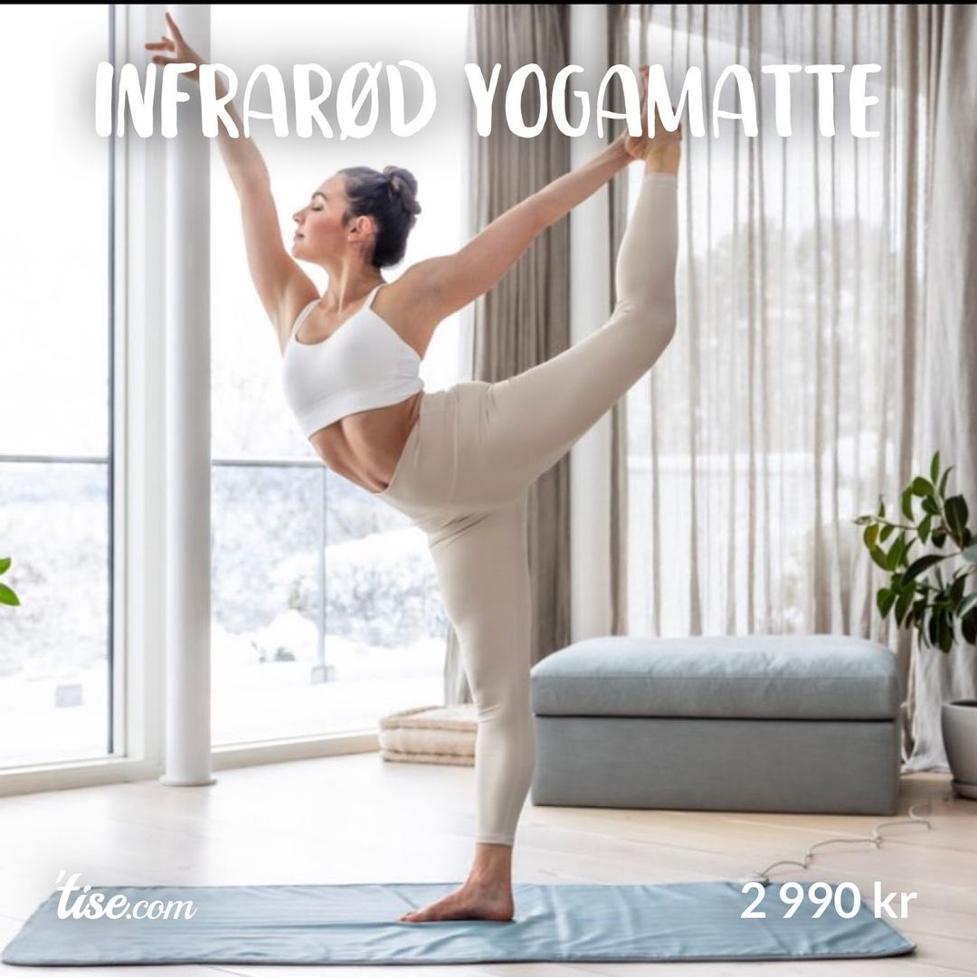 Infrarød yogamatte