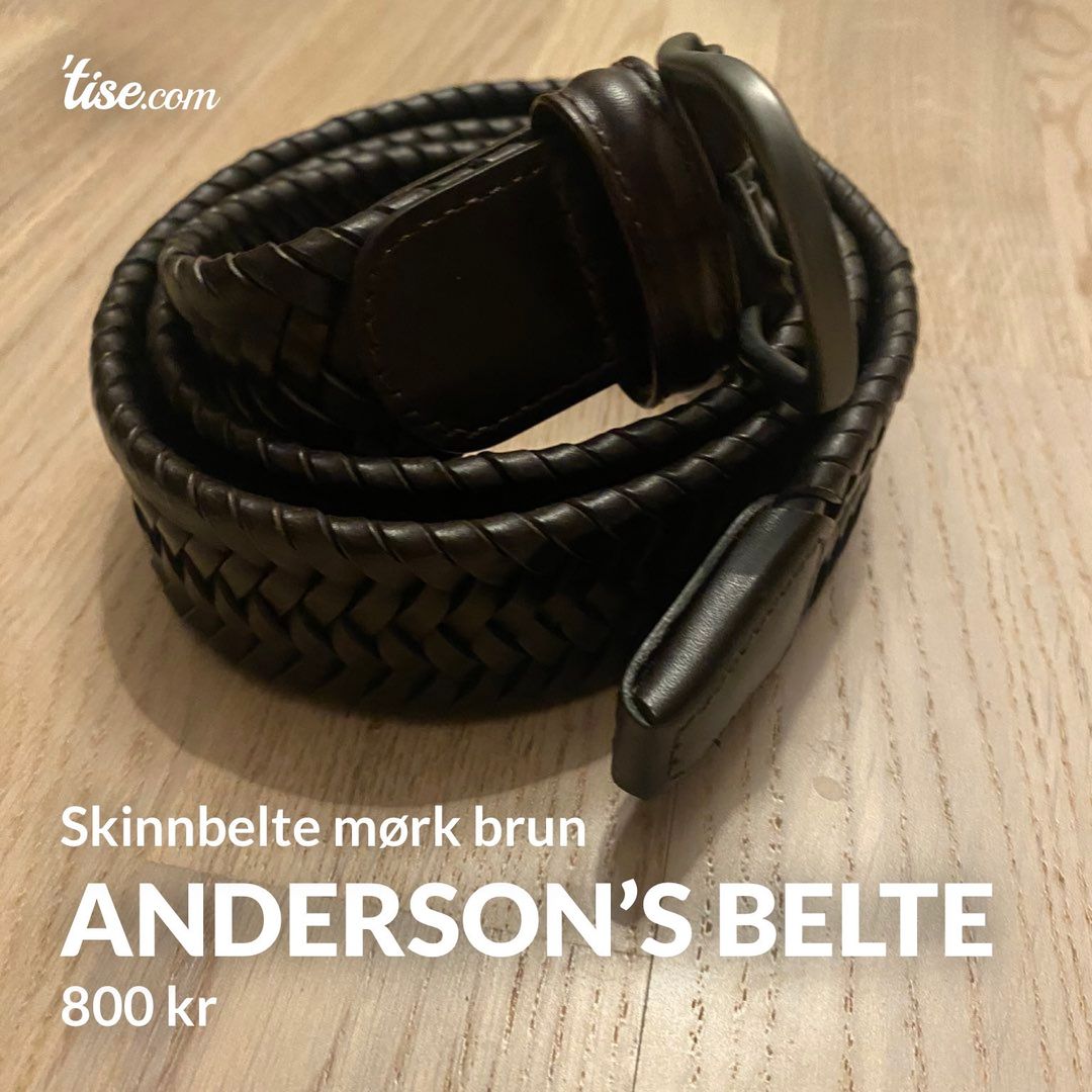 Anderson’s belte