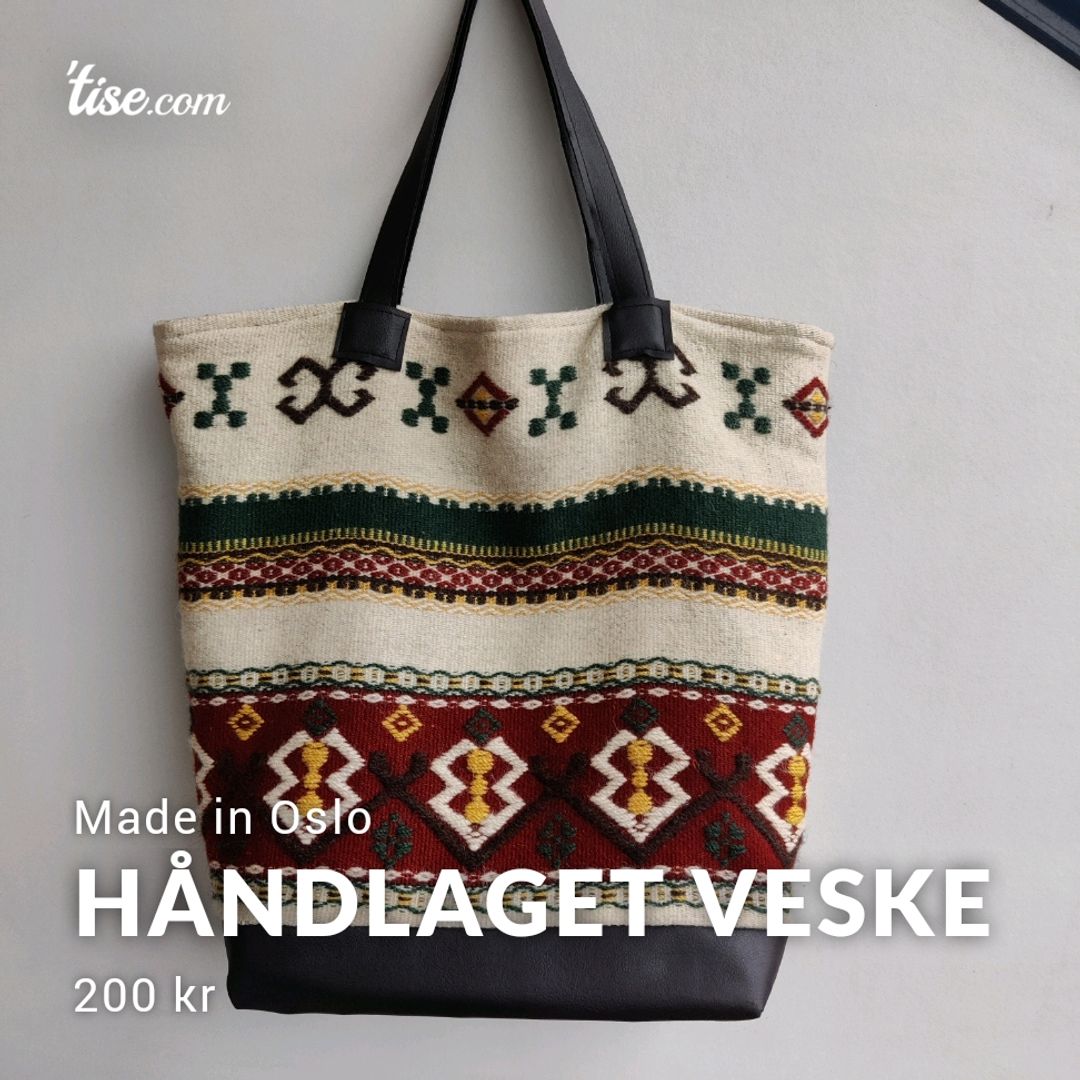 Håndlaget veske