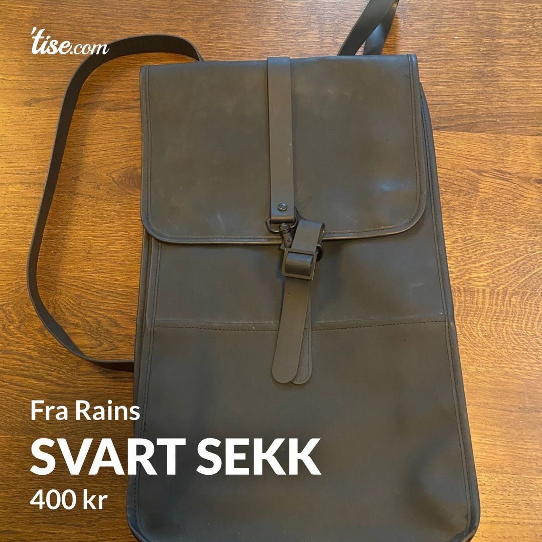 Svart sekk