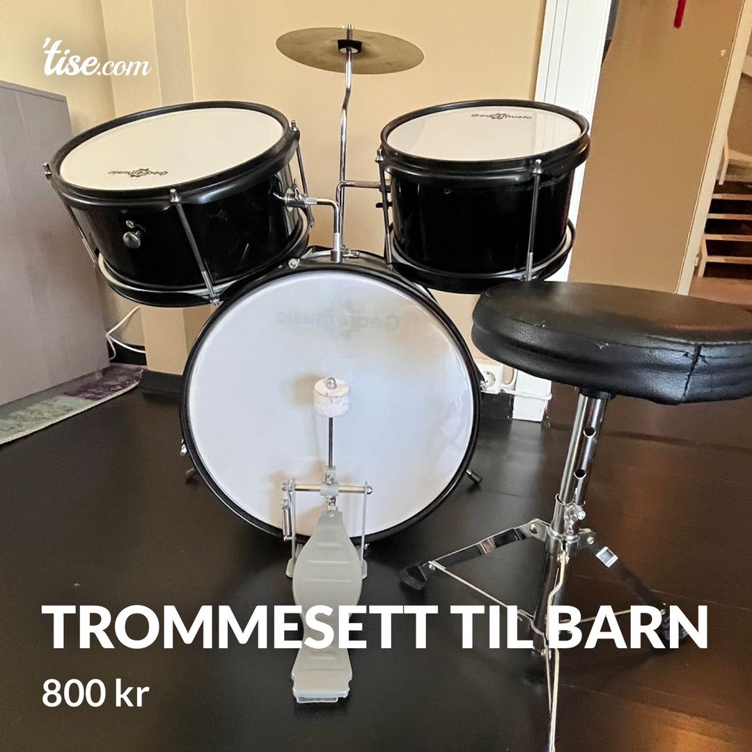 Trommesett til barn