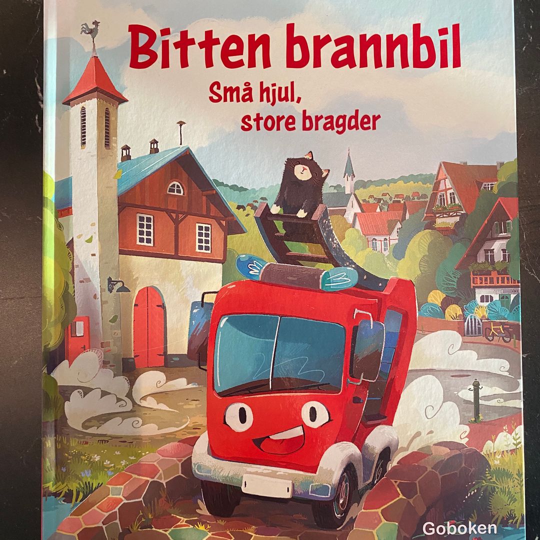 Bitten brannbil