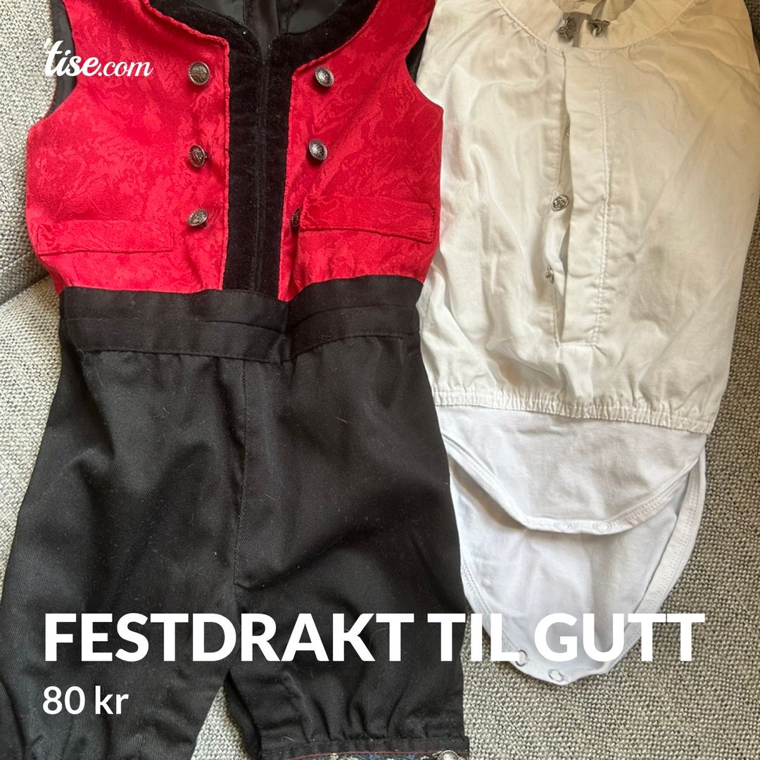 Festdrakt til gutt