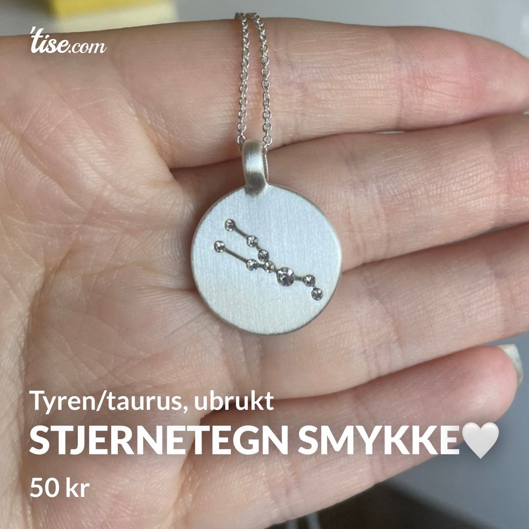 Stjernetegn smykke🤍