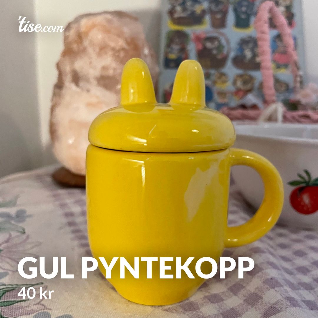 Gul pyntekopp