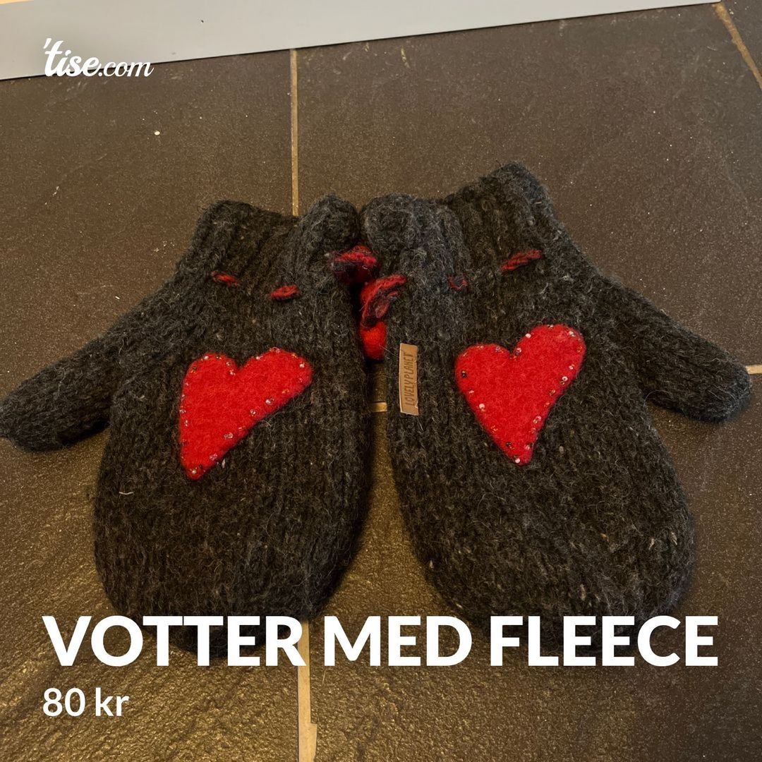 Votter med fleece