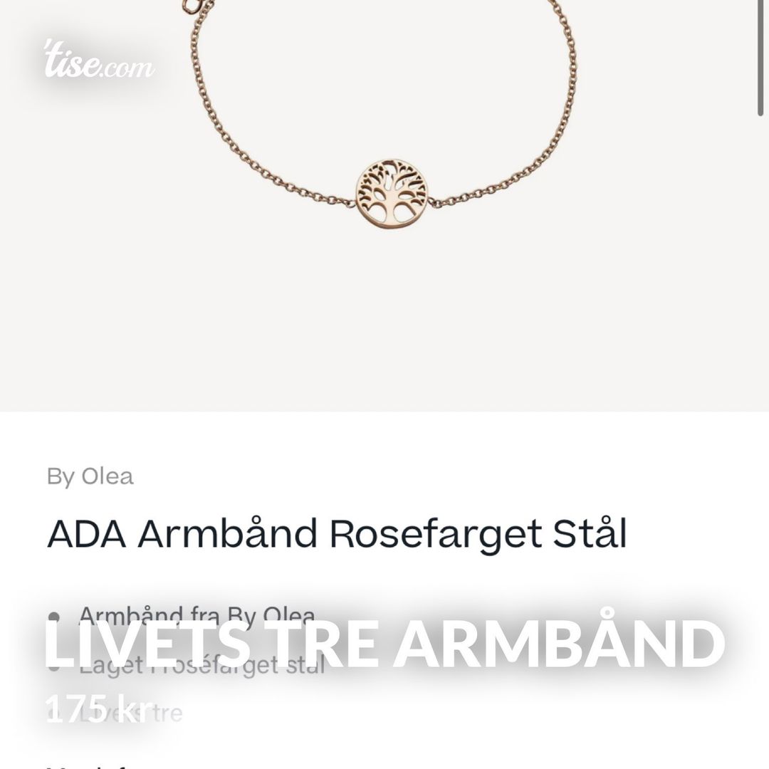 Livets tre armbånd