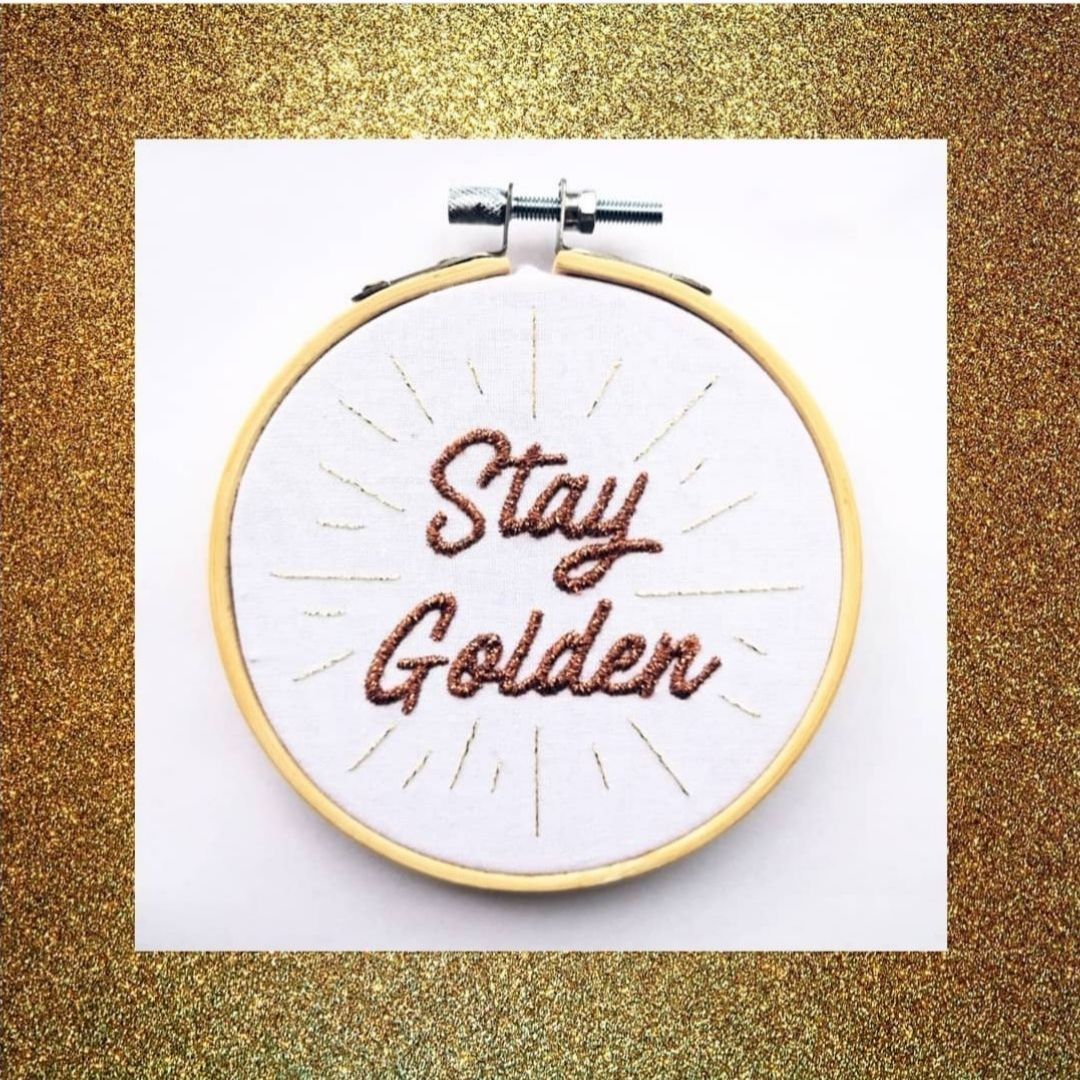 Stay Golden Glitter