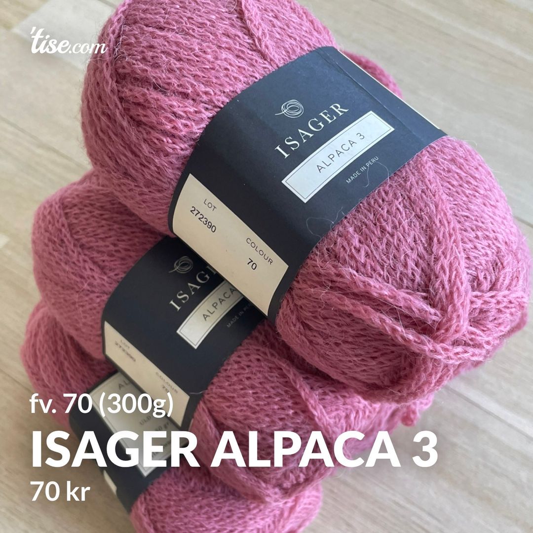 Isager Alpaca 3