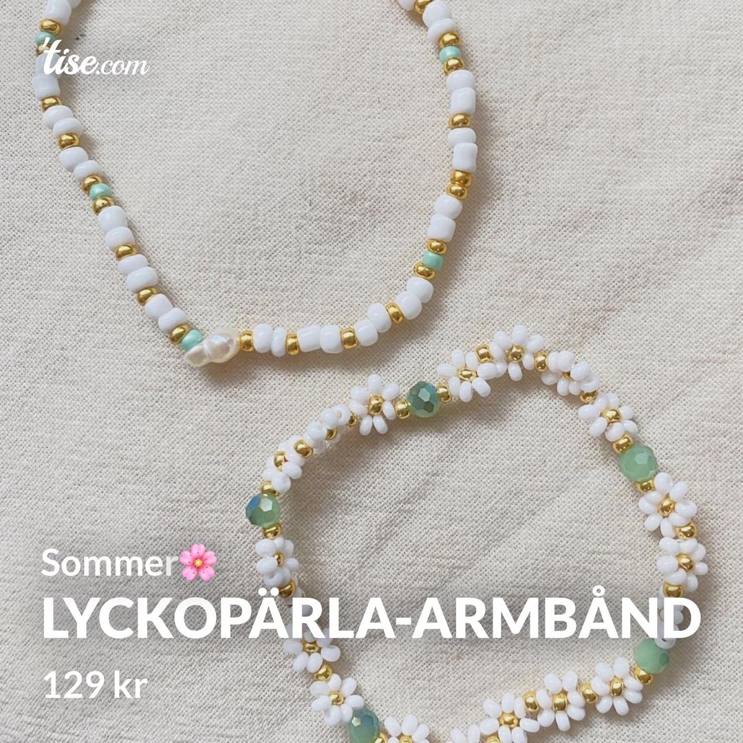 LYCKOPÄRLA-armbånd