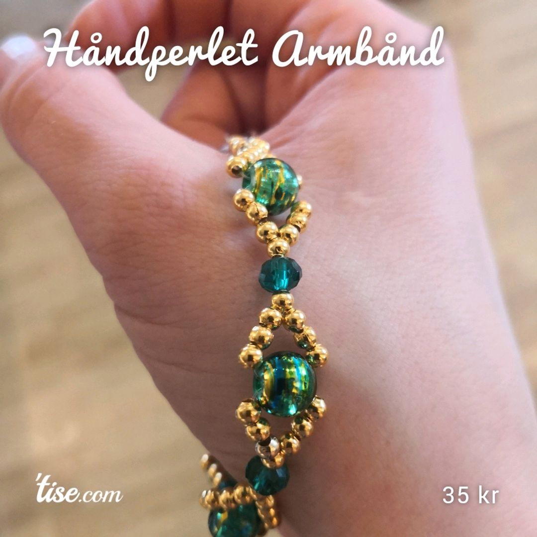 Håndperlet Armbånd