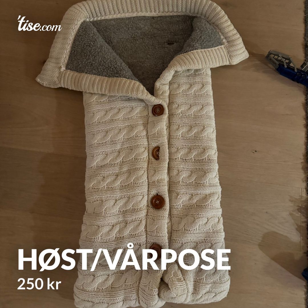 Høst/vårpose