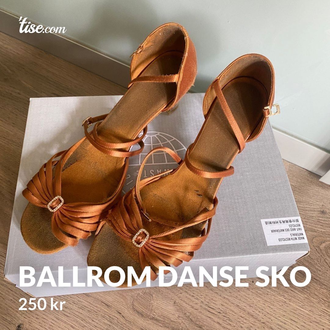 Ballrom danse sko