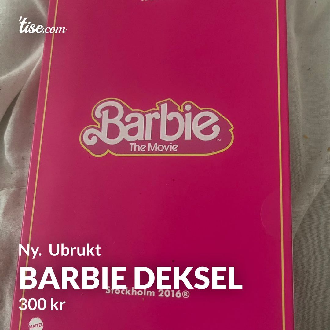 Barbie deksel