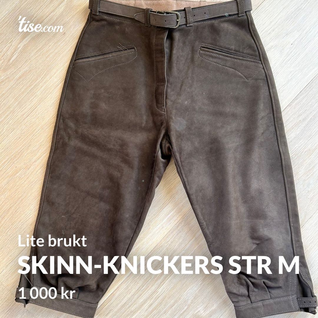 Skinn-knickers str M