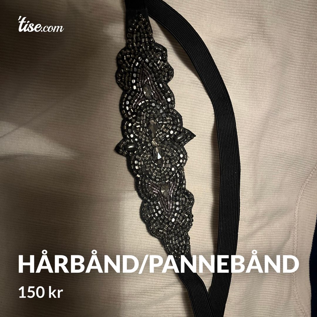 Hårbånd/pannebånd