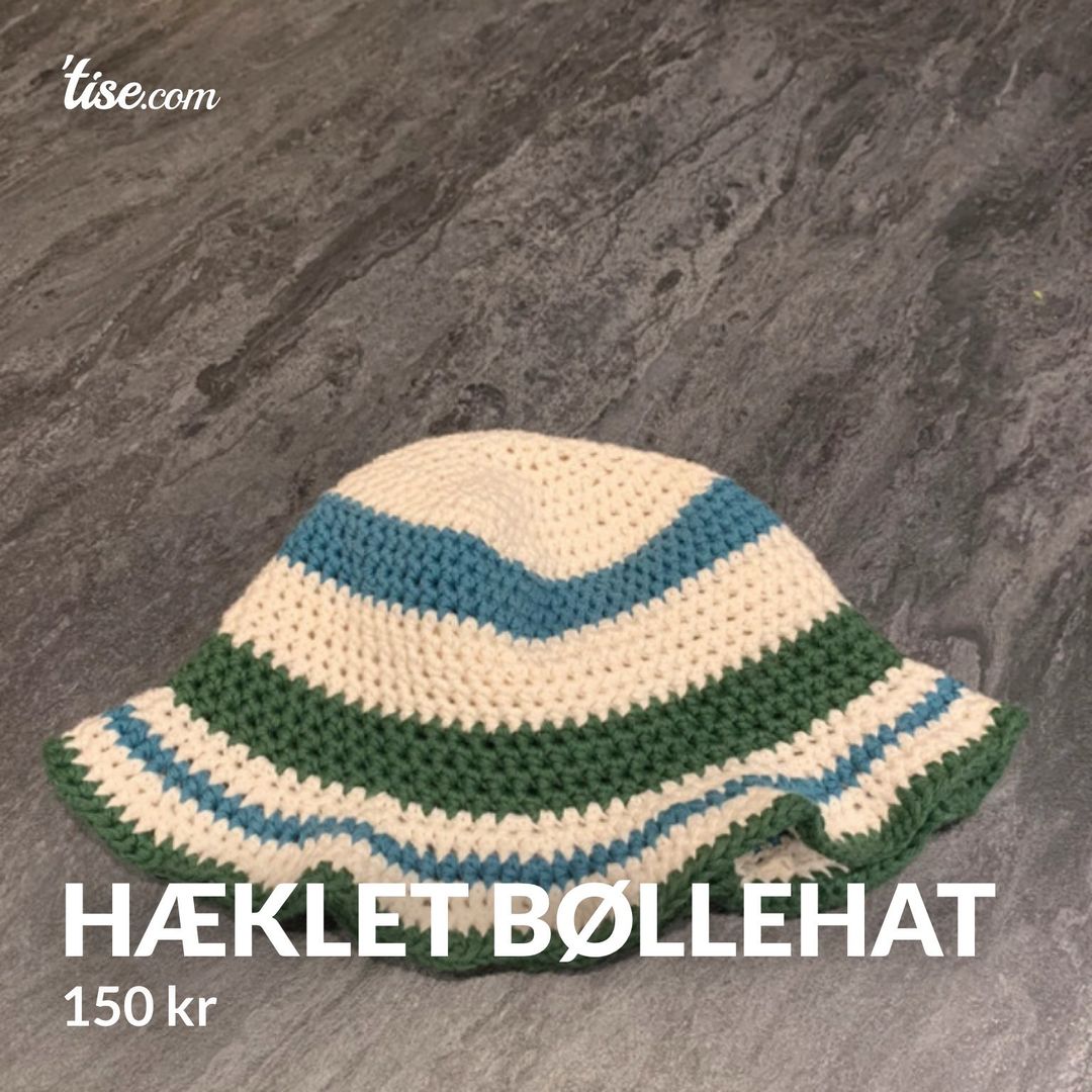 Hæklet bøllehat