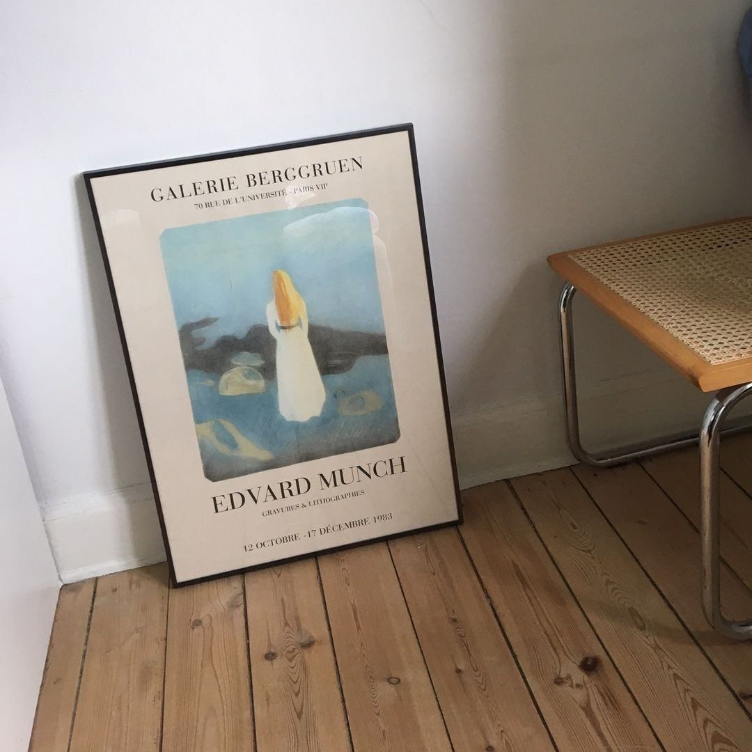 VINTAGE MUNCH PLAKAT