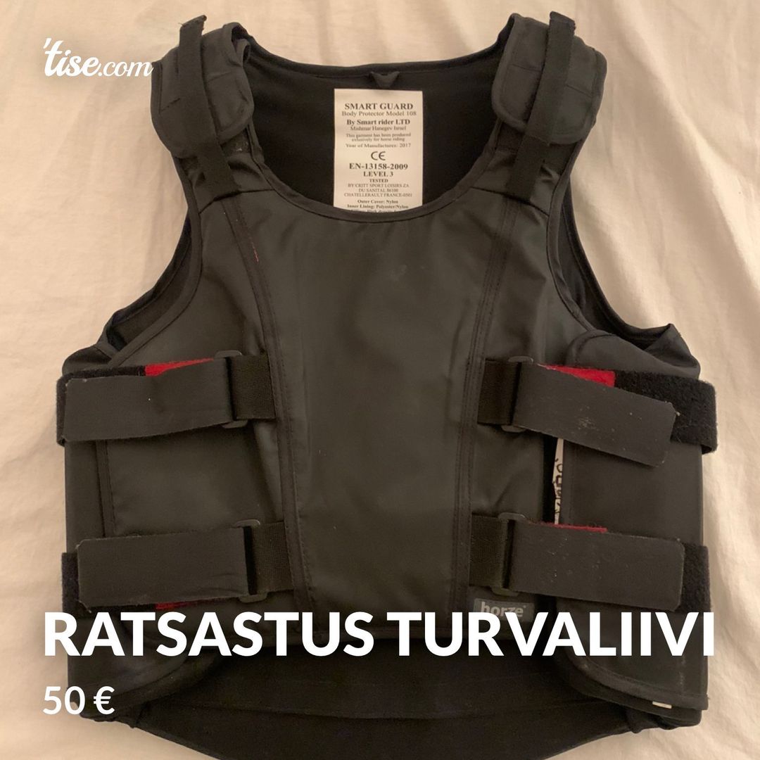 Ratsastus turvaliivi