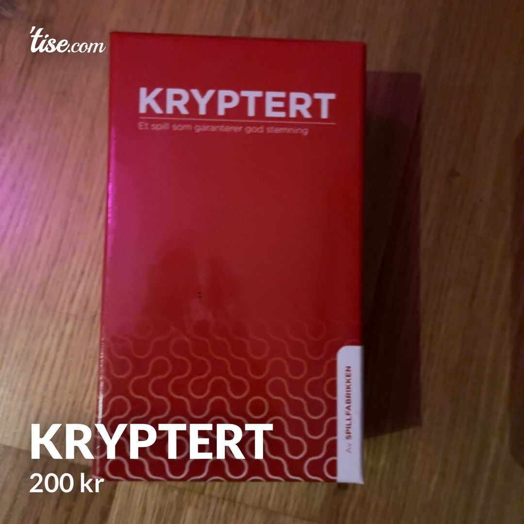 Kryptert