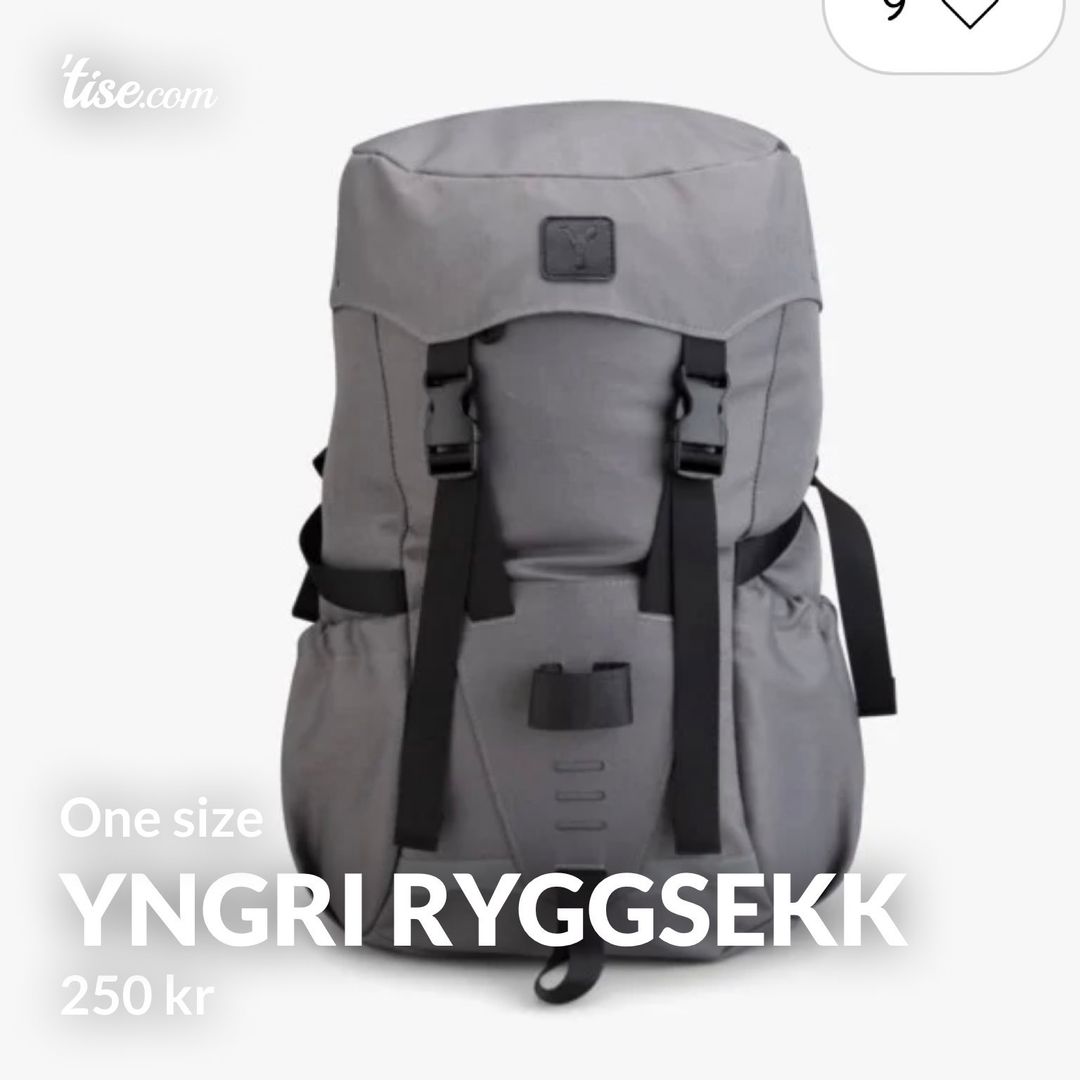 Yngri ryggsekk