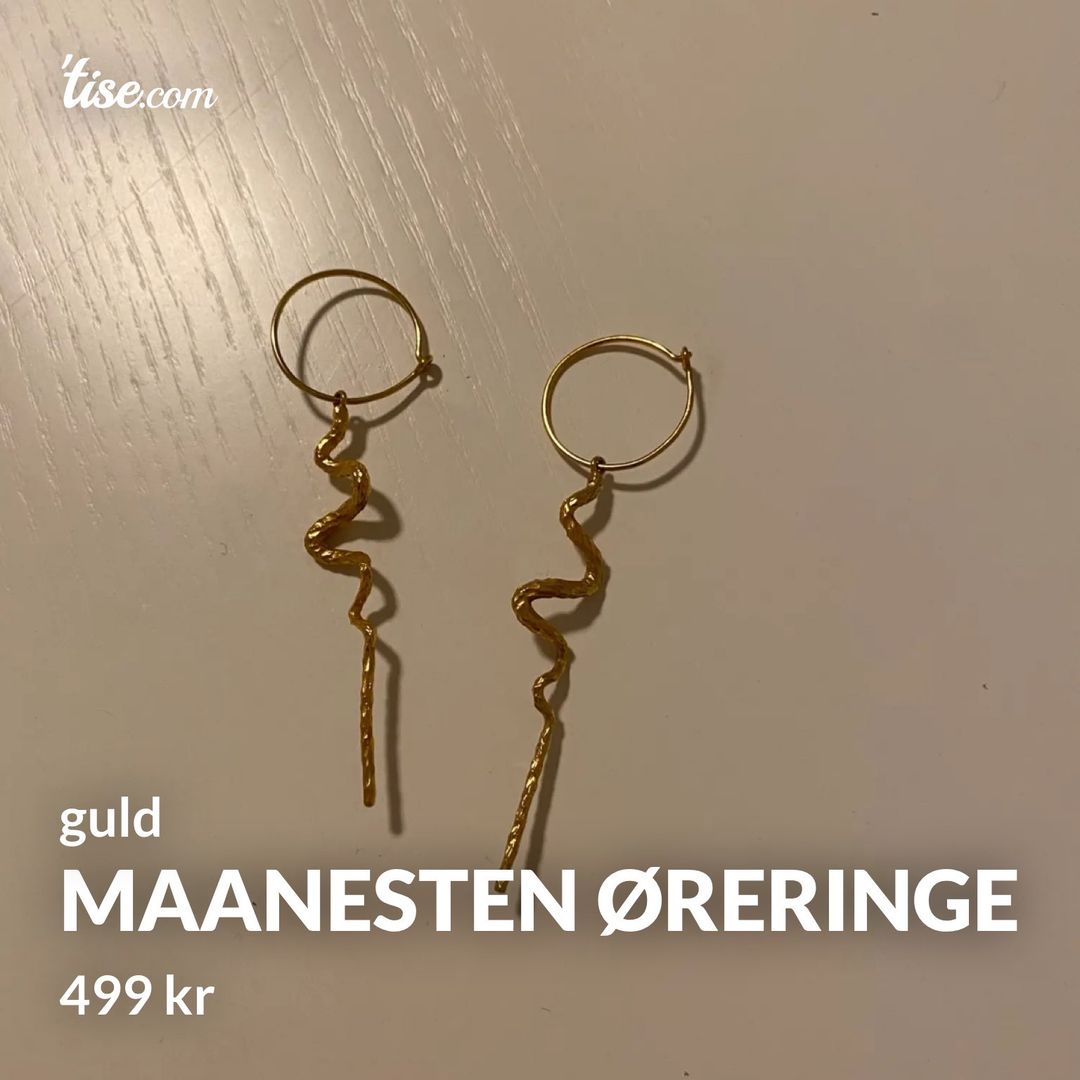 Maanesten øreringe