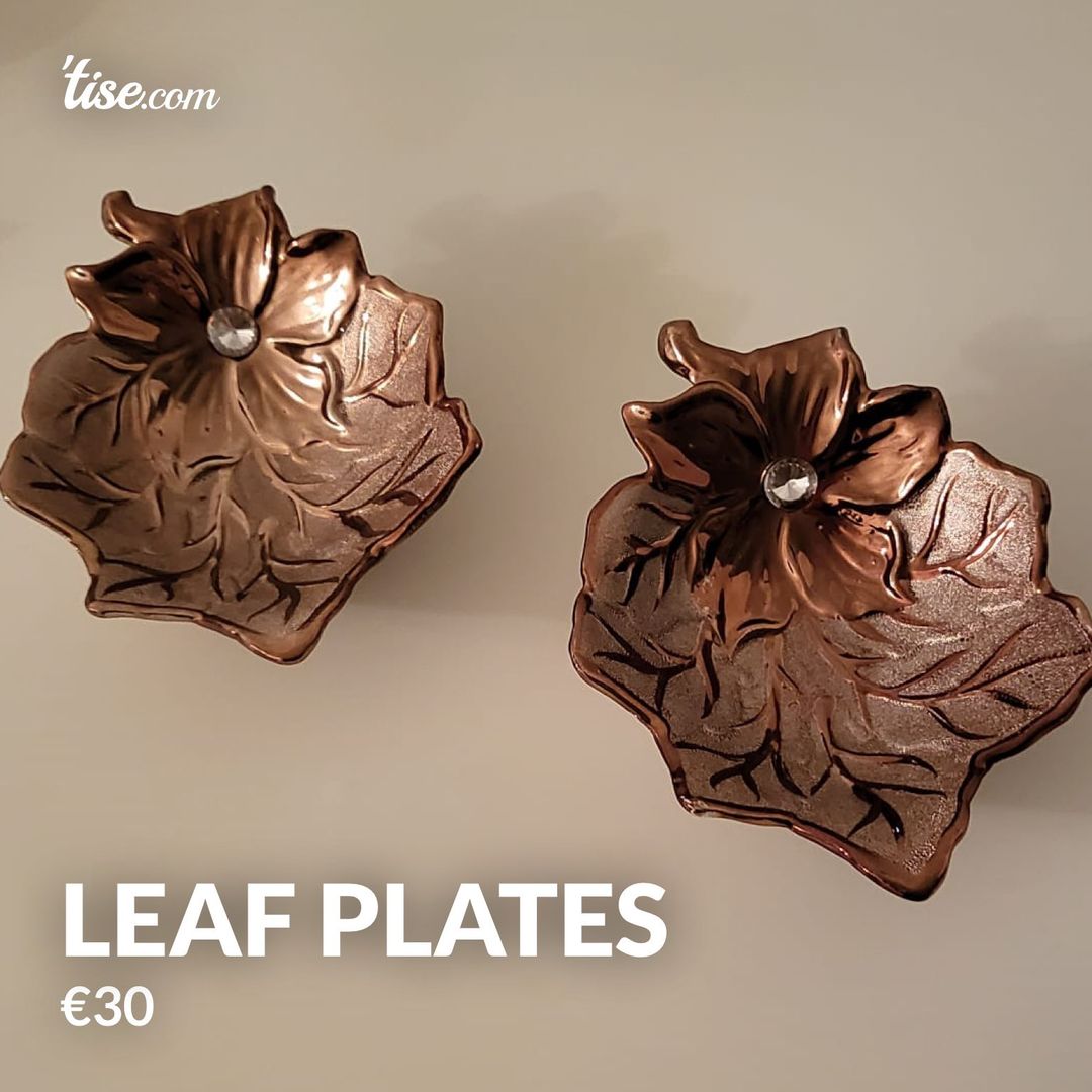 Leaf plates