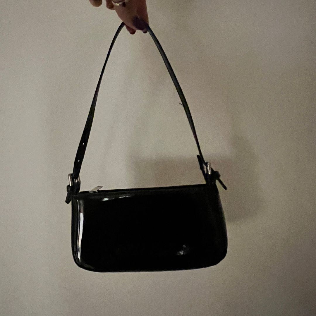 Vinyl purse