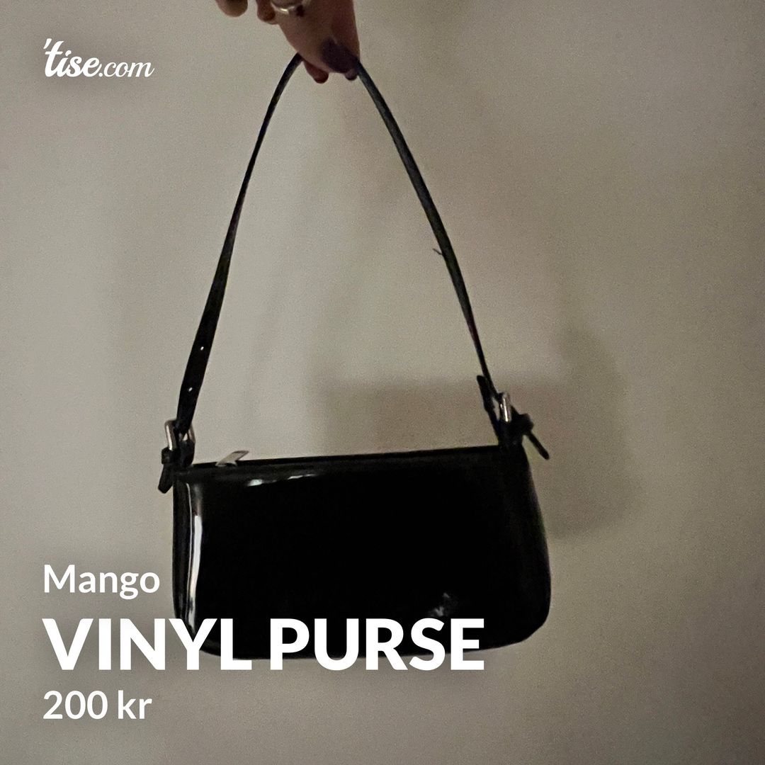 Vinyl purse