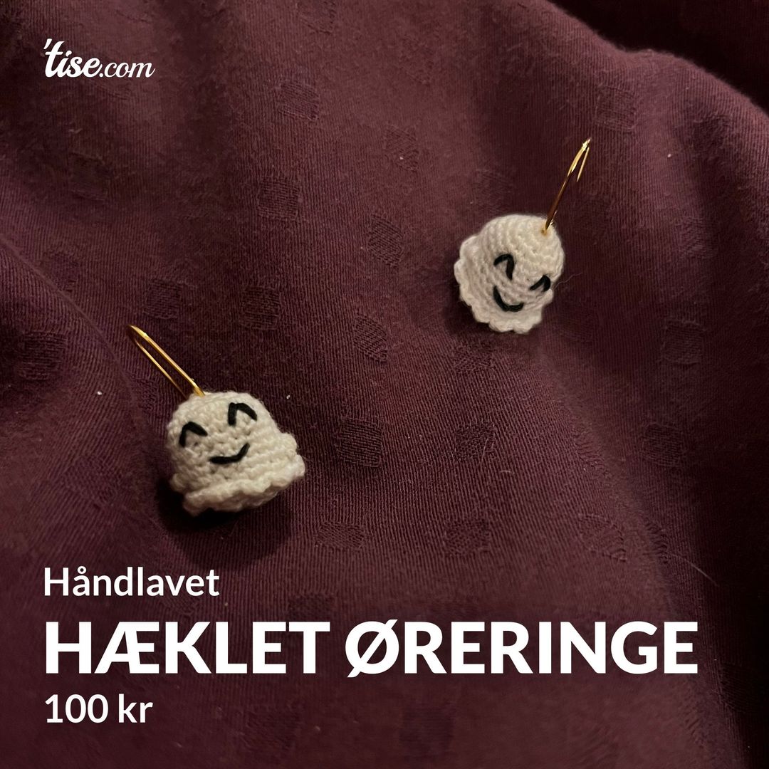 Hæklet øreringe