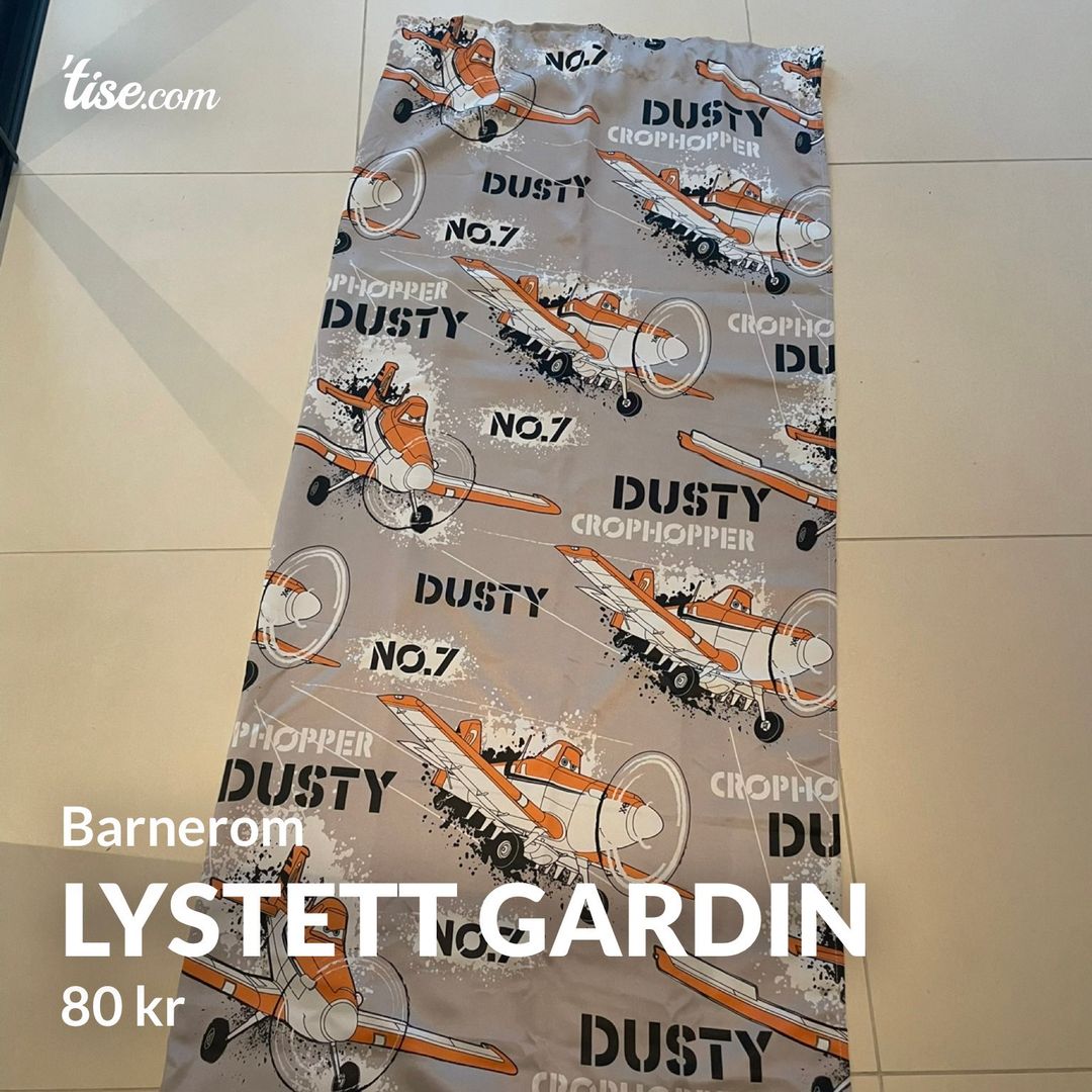 Lystett gardin