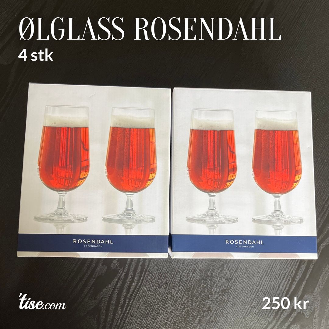 Ølglass Rosendahl