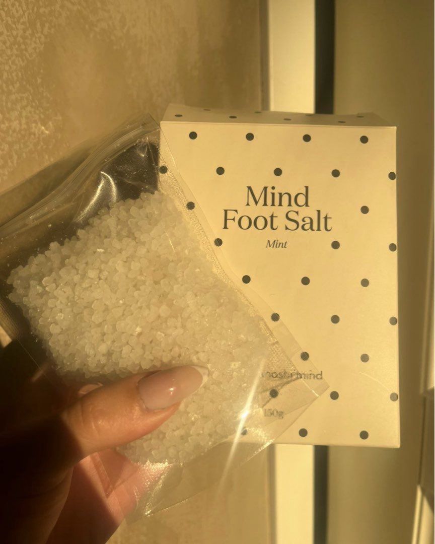 Mint foot salt