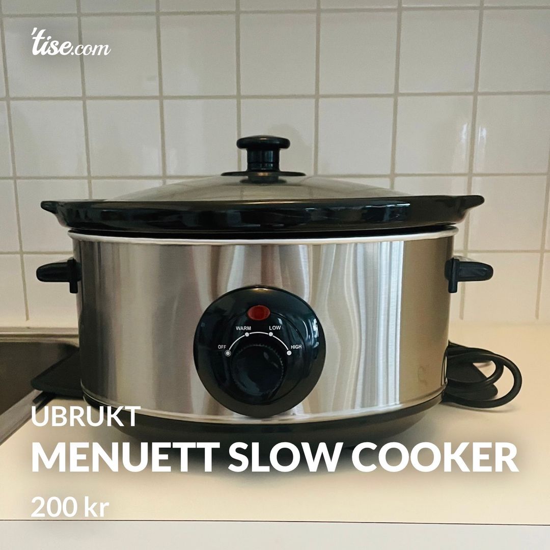 Menuett slow cooker