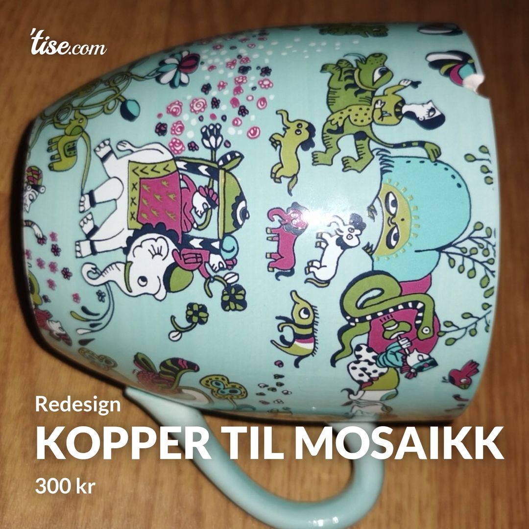 Kopper til mosaikk