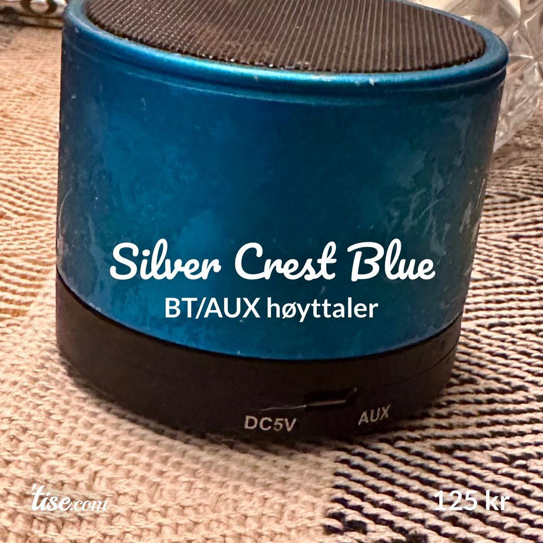 Silver Crest Blue