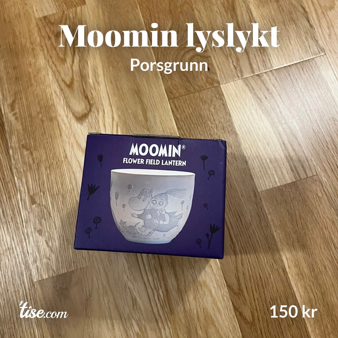 Moomin lyslykt