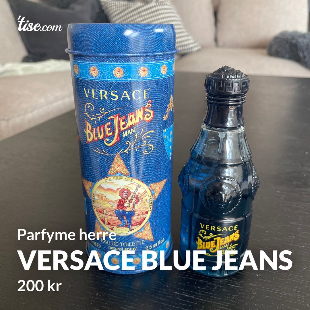 Versace blue jeans