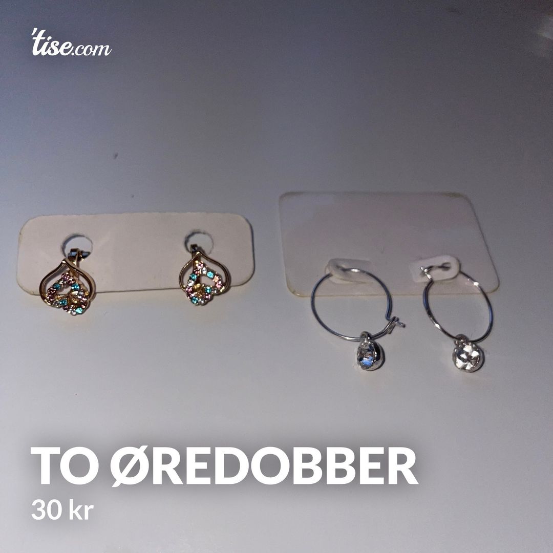 To øredobber