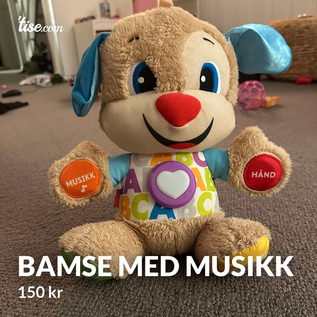 Bamse med musikk