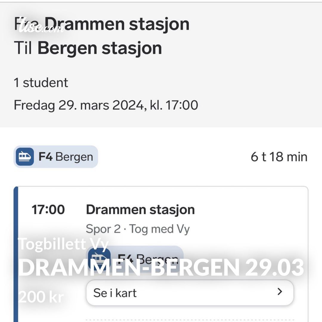 Drammen-Bergen 2903