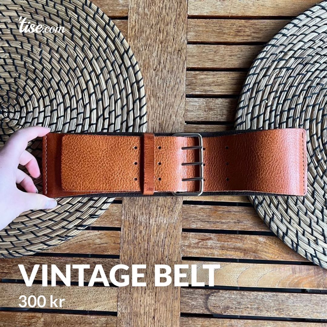 Vintage belt